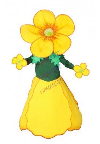 High quality Custom made EVA Material Flowers Mascot Costume flower Cartoon Apparel Halloween Birthday Cosplay 570
