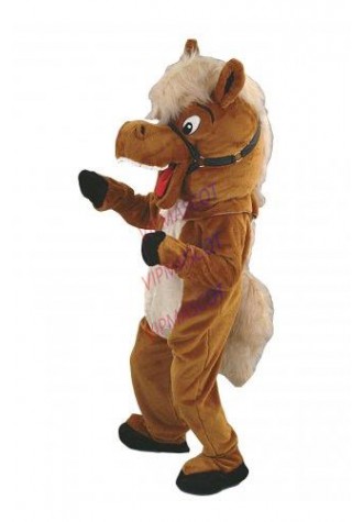 EVA Material Helmet Brown Horse Mascot Costumes Movie props show cartoon Apparel Cosplay 459