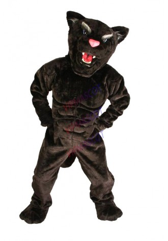 Rapid MaKe Can be washed with water No deformation EVA Material Helmet black Leopard Mascot Costumes cartoon Apparel 399