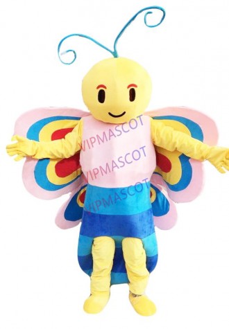 Rapid MaKe Can be washed with water High quality EVA Material butterfly Mascot Costumes cartoon Apparel Cosplay 339