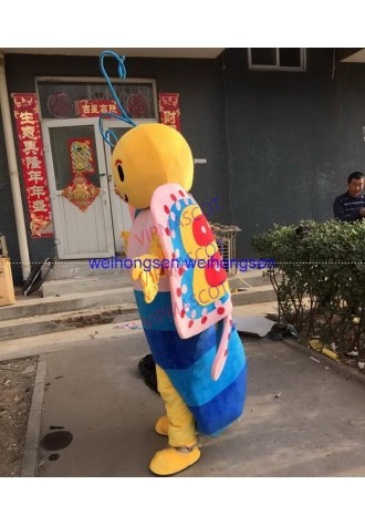 Rapid MaKe Can be washed with water High quality EVA Material butterfly Mascot Costumes cartoon Apparel Cosplay 339