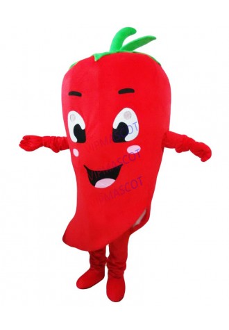 High quality EVA Material Chili Mascot Costume Vegetables Cartoon Apparel Cosplay advertisement 580
