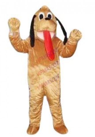EVA Material Helmet Long tongue dog Mascot Costumes Cartoon Apparel advertisement costumes Halloween Birthday party 097