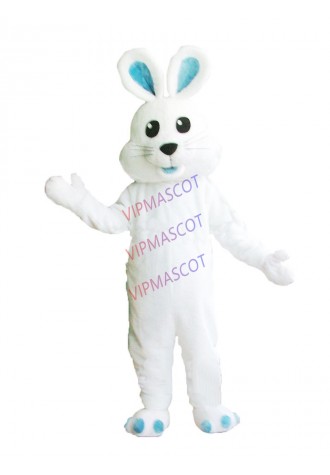 EVA Material Helmet Blue ears rabbit Mascot Costumes Cartoon Apparel advertisement costumes Halloween Birthday party cosplay 145
