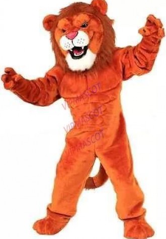 Rapid MaKe Can be washed with water EVA Material Helmet MaKe orange Lion Mascot Costumes cartoon Apparel 398