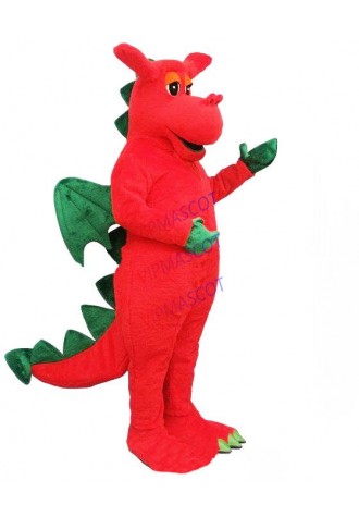EVA Material red Pterosaurs Mascot Costumes Cartoon Apparel advertisement costumes Halloween Birthday party cosplay 204