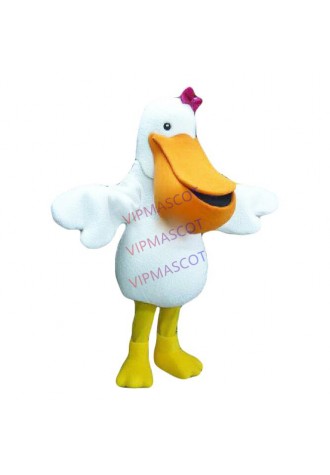 Rapid MaKe High quality Pelican Mascot Costumes Movie props show walking cartoon Apparel cosplay Birthday party 282