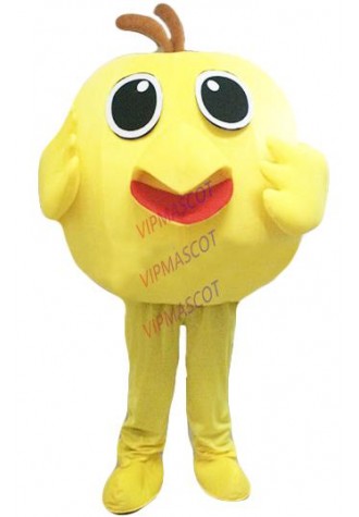 Make EVA Material Small bird yellow chicken Mascot Costume Cartoon Apparel Masquerade Birthday party cosplay 806