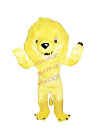 High quality Make EVA Material Helmet Yellow lion Mascot Costumes Cartoon Apparel Birthday party Masquerade 995