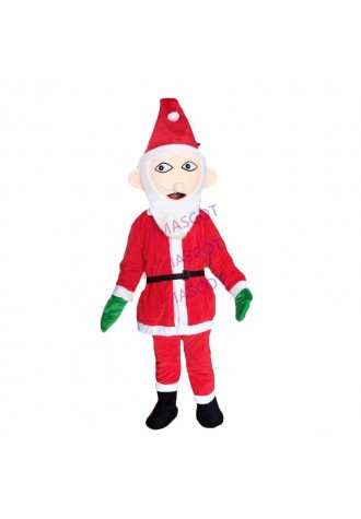 Santa Claus Mascot Costume Fancy party Christmas Day Dress