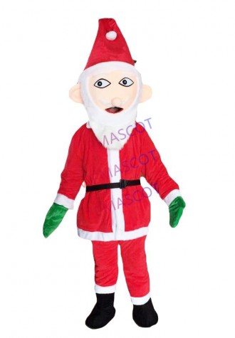 Santa Claus Mascot Costume Fancy party Christmas Day Dress