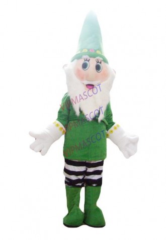 New Santa Claus Mascot Costume Mascotte Cute Father Christmas  Red or green Clothes Christmas Party Suits Fancy party Dress