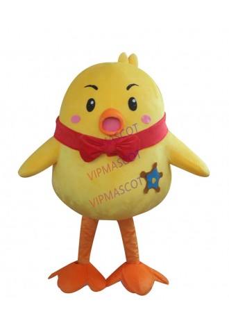 Little Chick mascot costume Cute Easter Day Fancy Party Dress