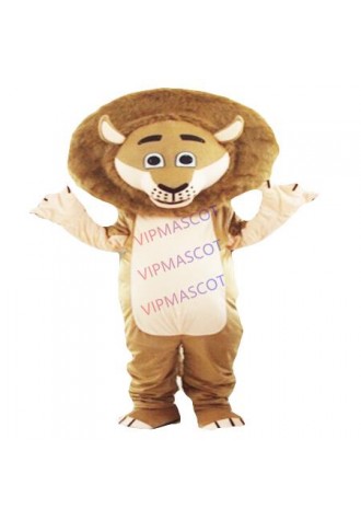 New lion mascot costume Cartoon Character Costumes Mascot mascotte theme Fancy party Dress carnival Cosplay Outfits Adult Size