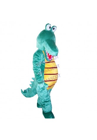 New Hot Sale Crocodile Alligator Plush Mascot Costume Cartoon Character Costumes Mascot Fancy party Dress Halloween Party Suit