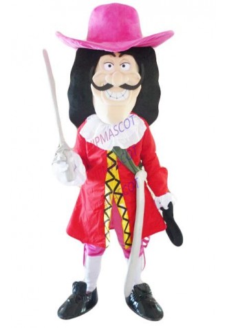 Buccaneer Mascotte Costume Fancy Dress Suit Cartoon Mascot Costume for Halloween party event