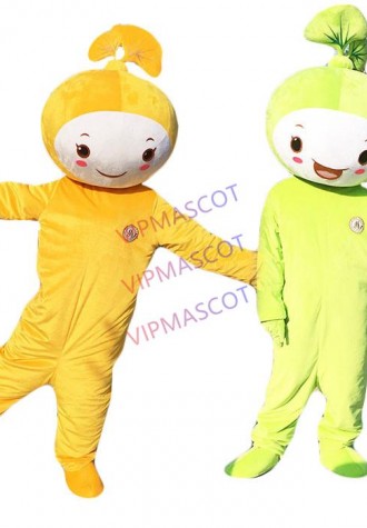 Hot Sale Adult Mascot Costume Cute Big Green Leaf Mascot Halloween Party Costume Dress Cartoon Character Mascot Costume