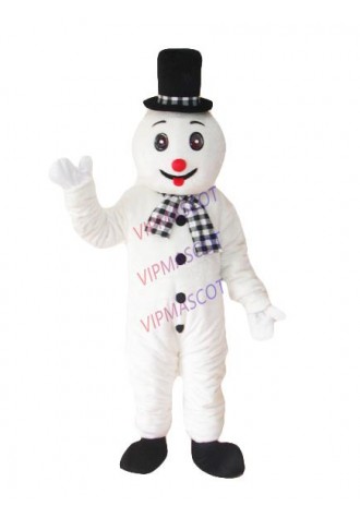 Factory Outlet Snowman Mascot Character Costume Cute mascot costume snowman Mascotte Costume Cartoon party