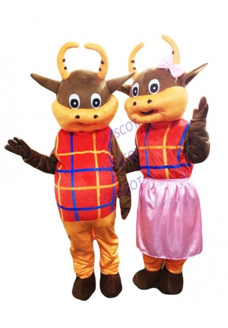 BULL Mascot Costume BULL Mascotter Costume Cartoon Fancy Dress Cosplay Suit Carnival Costume Halloween Cosplay Party