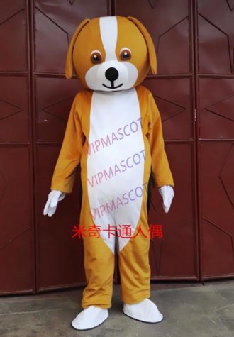 Dog Mascot Character Costume Fancy Dress Suit Cartoon Mascot Costume Cosplay Costumes Cartoon Dress