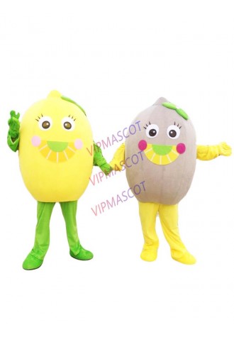 High Quality Kiwi Fruit Mascot Costume Cartoon Apparel Cosplay Advertisement Outfit Halloween Performance Carnival Party Mascots