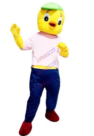 High Quality of The Yellow Duck Mascot Costume Adult Duck Mascot Stage Performance Halloween Carnival Dress Birthday Party Suit