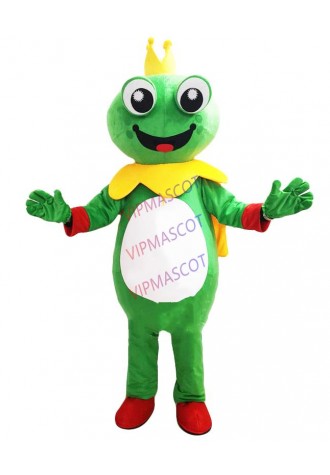 Frog Mascot Costume Cartoon Character Plush Mascot Costumes for Christmas Adult Suit Advertising Events Can Add Logo