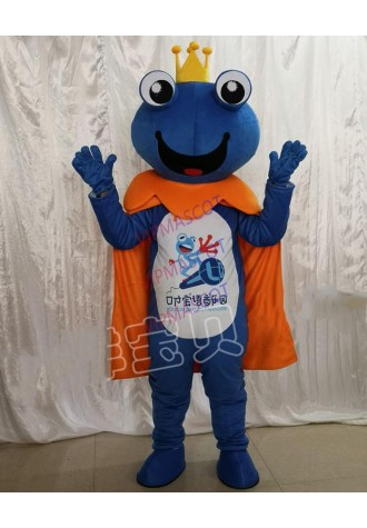 Frog Mascot Costume Cartoon Character Plush Mascot Costumes for Christmas Adult Suit Advertising Events Can Add Logo