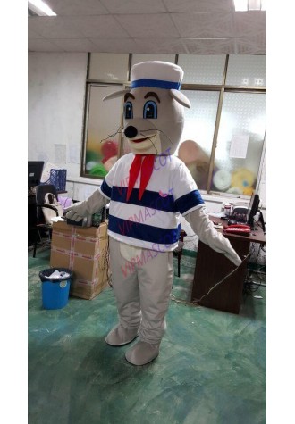 Sea lion Mascot Costume Cartoon fancy dress Seal Mascot costume Halloween Purim party Birthday party