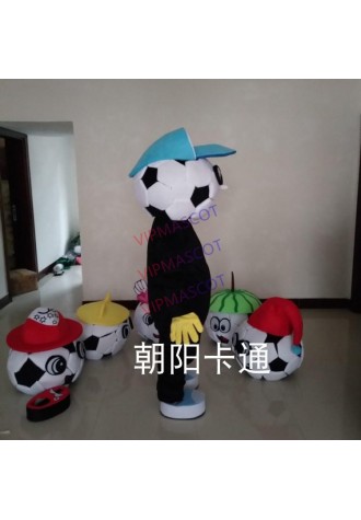 High Quality Football Mascot Costume for  Adult Soccer Mascot Party Halloween Fancy Dress Carnival Purim Foot Ball Cosplay Suits