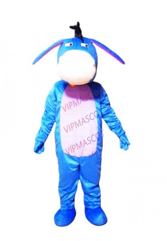 Donkey mascot costume Fancy Dress Cartoon Character costume for Halloween outdoor performance Adult Size