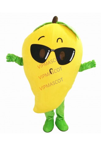 Hot New Mango Sweety Fruit Mascot Costume Suit Free Size Adult Mascot Costume Fancy Dress Cartoon Character Party Outfit Suit