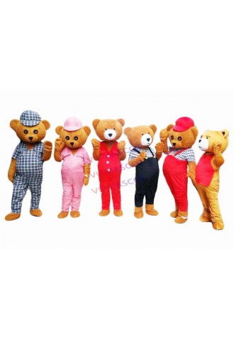 EVA material It is a very beautiful bear mascot costume movie prop show show walking cartoon costume role playing 418