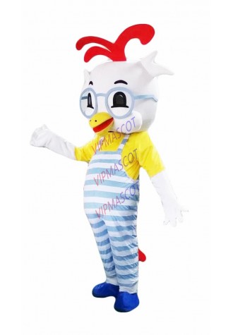 Straight A student chick Mascot Coutume Fancy Dress Cartoon birthday Halloween party Educational advertising performance props