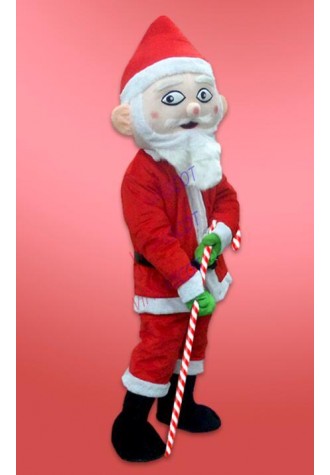 Santa Claus Mascot Coutume  Cartoon Fancy Dress Halloween party Christmas performance props