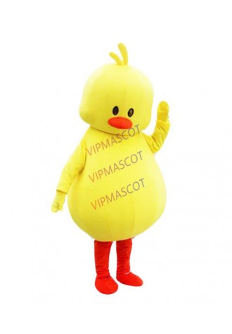 web celebrity Yellow duck Mascot Coutume  Cartoon Fancy Dress Halloween party birthday performance props