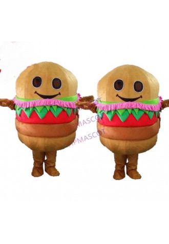 Hamburg Mascot Costume  fancy dress costume Doll walking advertising