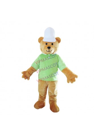 High quality hot bear mascot costume cartoon costume express adult size
