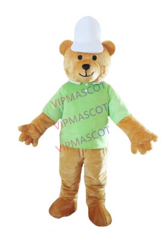 High quality hot bear mascot costume cartoon costume express adult size