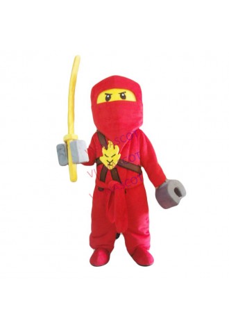 Ninja mascot clothing adult size ninja mascot factory sales
