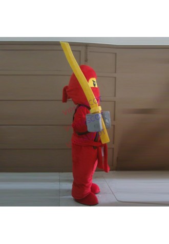 Ninja mascot clothing adult size ninja mascot factory sales