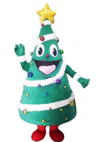 mascot new arrival good quality christmas xmas tree mascot costume fine holiday mascotte outfit