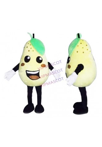 mascot Pear Mascot Costume Adult Size TV Commercial Advertising Costume Mascot Costume Fancy Dress Free Ship
