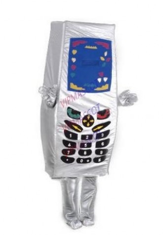 mascot Cell Phone mobile  Mascot Costume Custom fancy costume anime cosplay kit mascotte theme fancy dress carnival costume