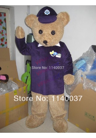 mascot bear ted Mascot Costume custom fursuit fancy costume cosplay kits fancy dress carnival dress anime theme