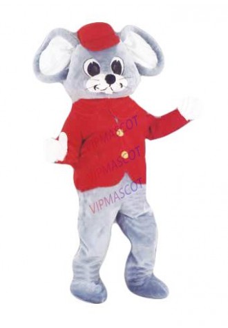 mascot Christmas Funny Mouse Mascot Costume Adult Cartoon Character Rat Mascotte Fancy Dress EMS FREE SHIP