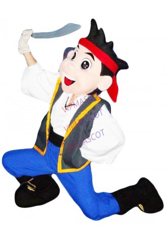 Free shipping Jake Mascot Costume Adult Character Costume / Jake and the Neverland Pirates