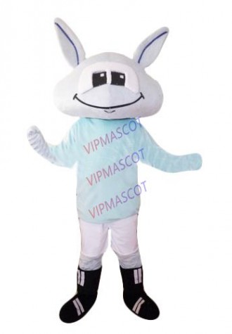 Hot sale Cute Adult cartoon character cute big ears doll Mascot Costume fancy dress party costumes adult size