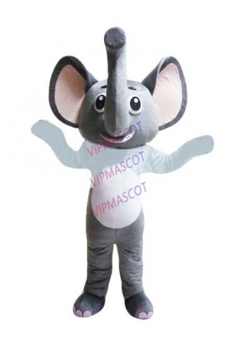 Hot sale Cute Adult cartoon lovely grey elephant mascot costume fancy dress costumes party costumes