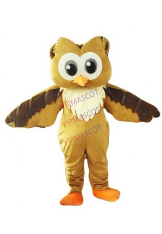 Hot sale Cartoon Character lovely owl Mascot Costume party costume Adult Size